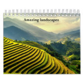 カレンダーの素晴らしい風景 カレンダー (カバー)