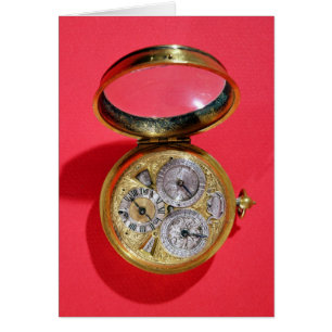 カレンダーの腕時計、c.1690