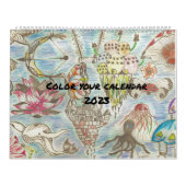 カレンダーの色付けカレンダーに色を付ける カレンダー (カバー)