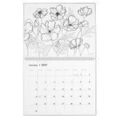 カレンダーの色付けカレンダーに色を付ける カレンダー (1月 2027)