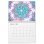 カレンダーの色彩法 カレンダー (2月 2026)