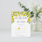 カレンダーの花を保存する 案内ポストカード (スタンド正面)