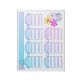 カレンダーを削除し、メモ帳を作成する ノートパッド (回転)