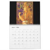 カレンダーを広告する2015年のヴィンテージ カレンダー (3月 2026)