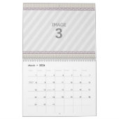 カレンダーテンプレート2024写真カスタム家族写真 カレンダー (3月 2026)