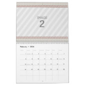 カレンダーテンプレート2024写真カスタム家族写真 カレンダー (2月 2026)