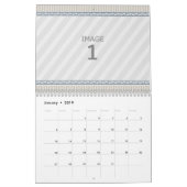 カレンダーテンプレート2024写真カスタム家族写真 カレンダー (1月 2019)