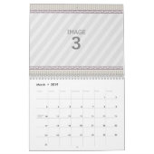 カレンダーテンプレート2024写真カスタム家族写真 カレンダー (3月 2019)