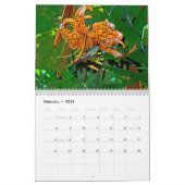 カレンダーデジタルフラワーガーデン#2 カレンダー (2月 2026)