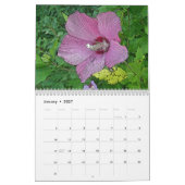 カレンダーデジタルフラワーガーデン#2 カレンダー (1月 2027)