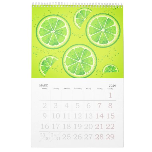 カレンダードイツランドミットフェイエルターゲン | ドイツ2025 カレンダー (3月 2026)