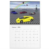 カレンダーファンタジーの風景 カレンダー (2月 2026)