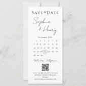 カレンダーフィルムストリップフォトブース日付を保存 (裏面)