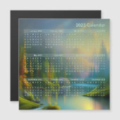 カレンダーマグネット – Home Sweet Home in the woods (正面/裏面)