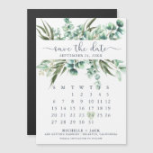 カレンダーユーカリシンプルプザデイトマグネット (正面/裏面)