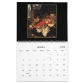 カレンダーヴィンテージスチルライフ14画像 カレンダー (1月 2026)