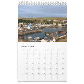 カレンダー上のスコットランドの画像 カレンダー (1月 2026)