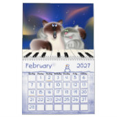 カレンダー子供へ カレンダー (2月 2027)