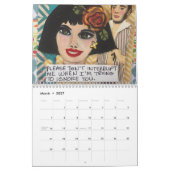 カレンダー愛は、憎しみではなく、作る カレンダー (3月 2027)