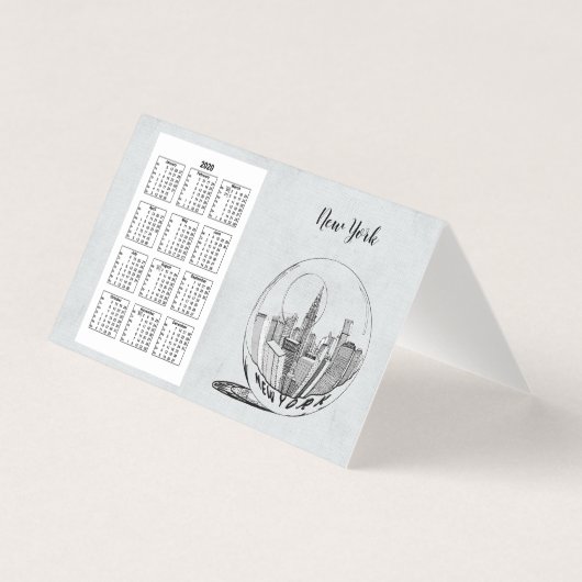 カレンダー旅行シティー通年2020 (正面)