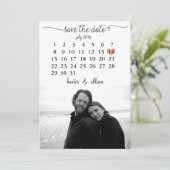 カレンダー日付の保存 セーブザデート (スタンド正面)