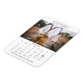 カレンダー日付マグネットの保存 マグネット (左側)