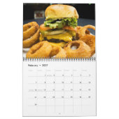 カレンダー最高のにおけるバーガー カレンダー (2月 2027)