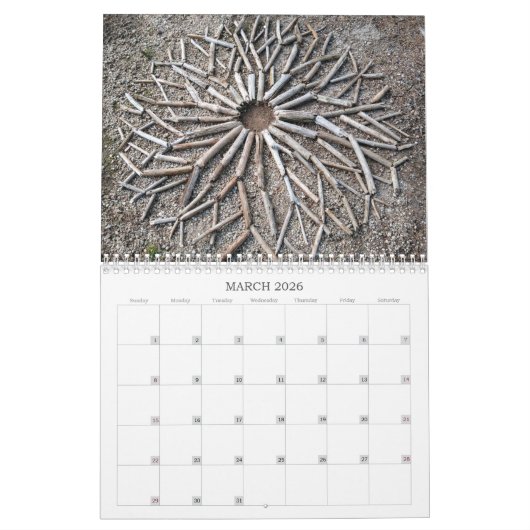 カレンダー林2024アートランドアート自然 カレンダー (3月 2026)