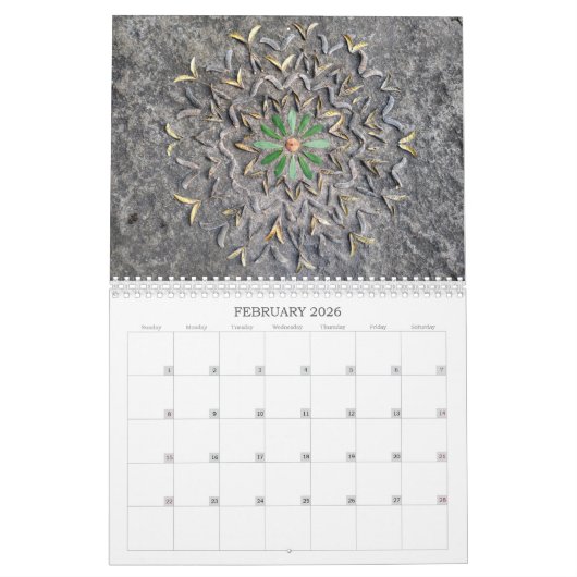 カレンダー林2024アートランドアート自然 カレンダー (2月 2026)