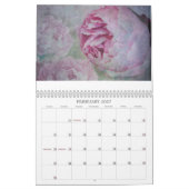 カレンダー牡丹 カレンダー (2月 2027)