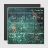 カレンダー磁石 – Flowers in the Jade Moonlight (正面/裏面)