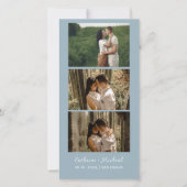 カレンダー結婚のフォトブースのストリップフレ救ーム セーブザデート (正面)