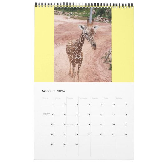 カレンダー (3月 2026)