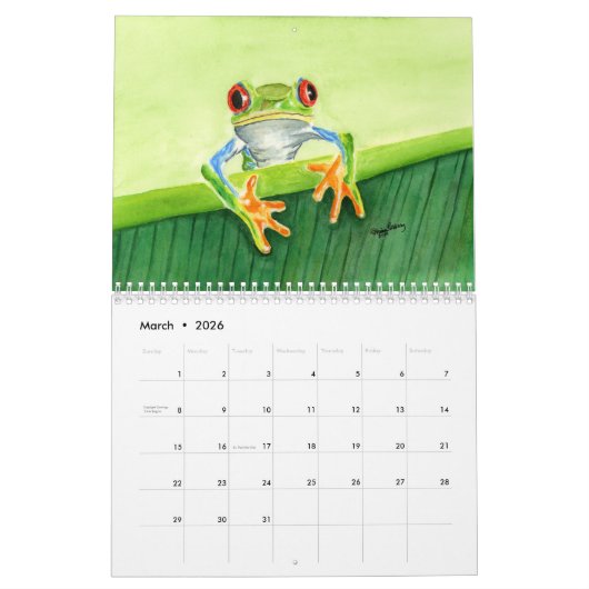 カレンダー (3月 2026)