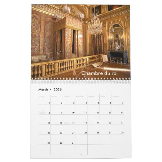 カレンダー (3月 2026)