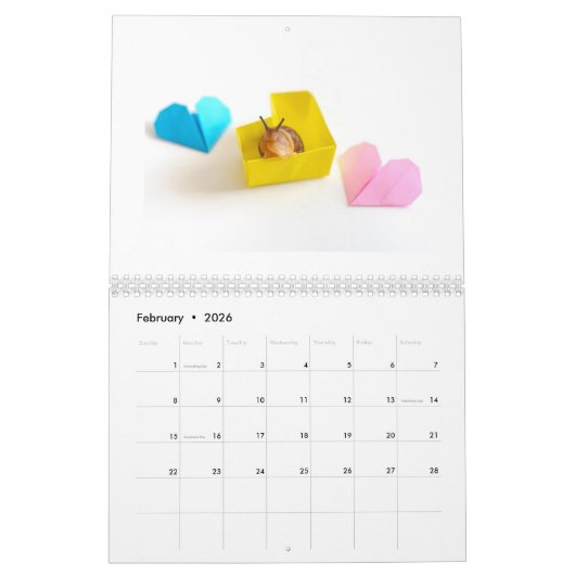 カレンダー (2月 2026)