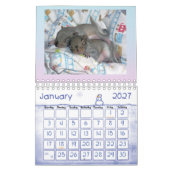 カレンダー (1月 2027)