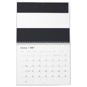 カレンダー (1月 2027)