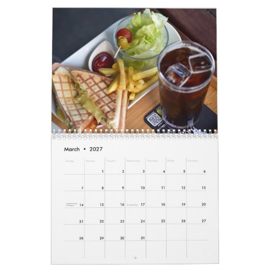 カレンダー (3月 2027)