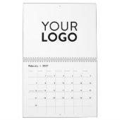 カレンダー (2月 2027)