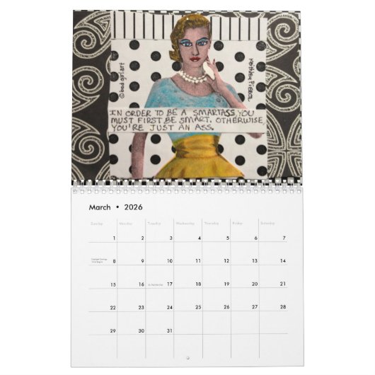 カレンダー (3月 2026)