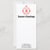 カレンダー2011ラックカードシーズンのご挨拶 (裏面)