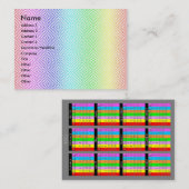 カレンダー2011年 名刺 (正面/裏面)