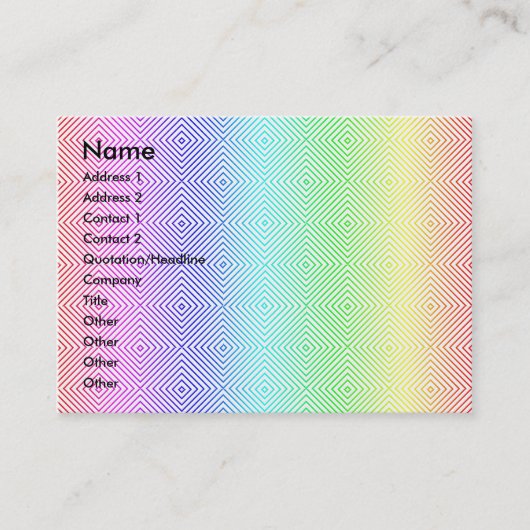 カレンダー2011年 名刺 (正面)