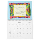 カレンダー2012のクリスチャン カレンダー (3月 2027)