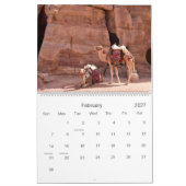 カレンダー2015年のPetra カレンダー (2月 2027)