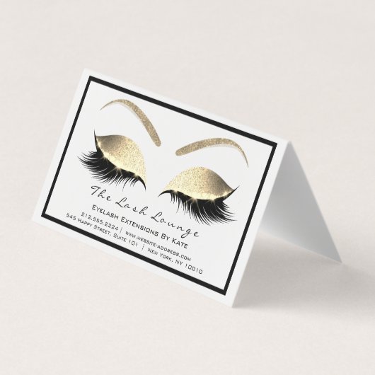 カレンダー2018美しいスタジオヘアドレッサーラッシュext 名刺 (裏面)