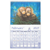 カレンダー2019年 カレンダー (2月 2027)