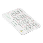 カレンダー2022 for business magnet マグネット (右側)