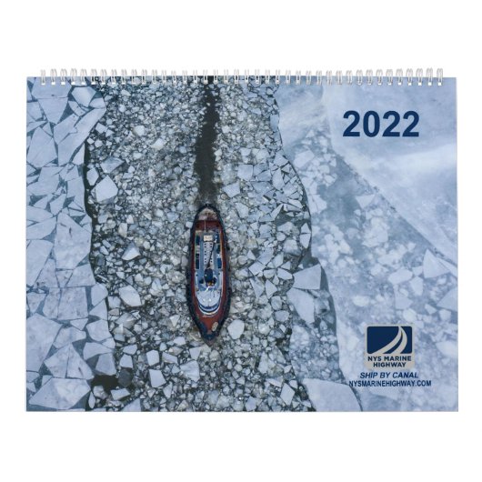 カレンダー2022 NYSマリンタグボートの作業時 カレンダー (カバー)
